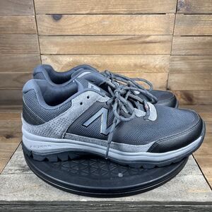 New Balance 669 MW669BR Hiking Walking Gray Lace Up Shoes Mens Size 9D